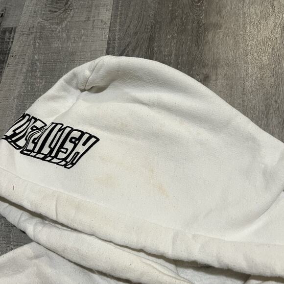 Billie Eilish 2019 Tour Hoodies White Merch Concert Band Sweatshirt Bundle Lot S - Picture 7 of 9